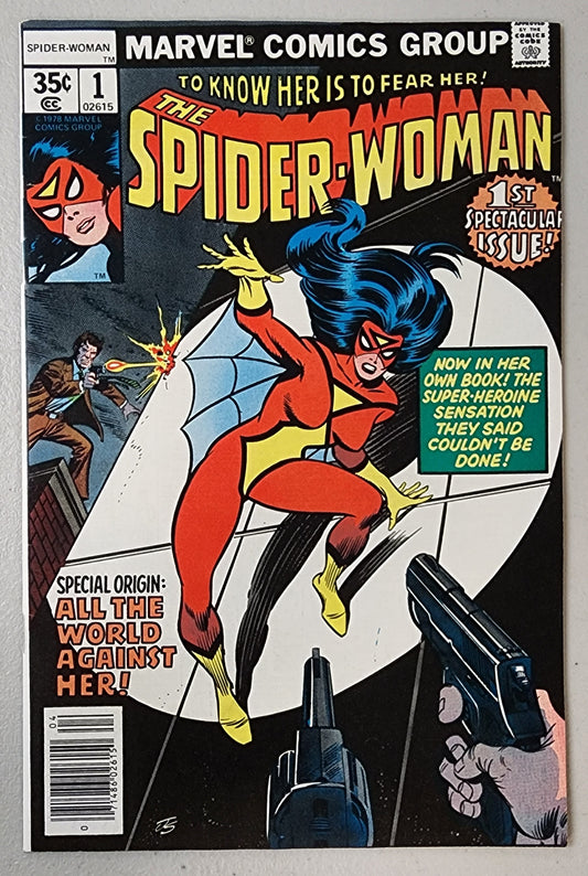 SPIDER-WOMAN #1 (ORIGIN SPIDER-WOMAN) 1978 comic book MARVEL COMICS   