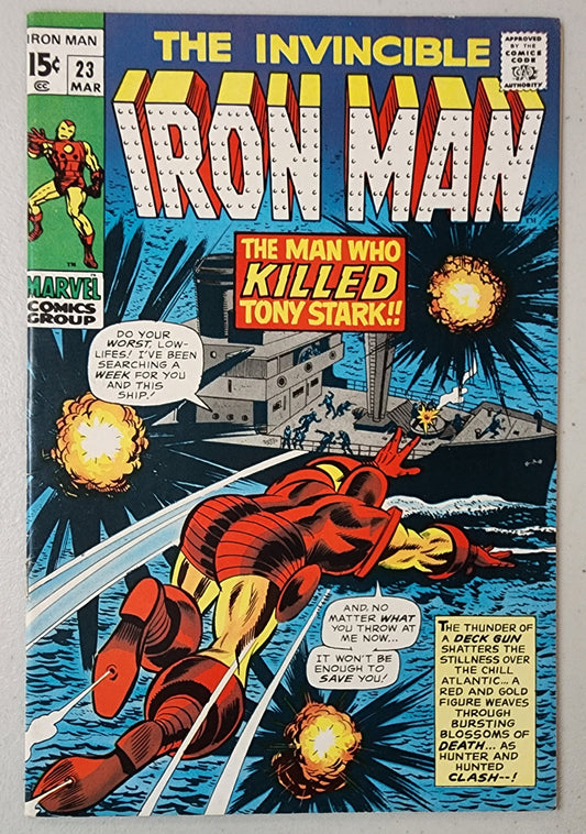 INVINCIBLE IRON MAN #23 1970  MARVEL COMICS   