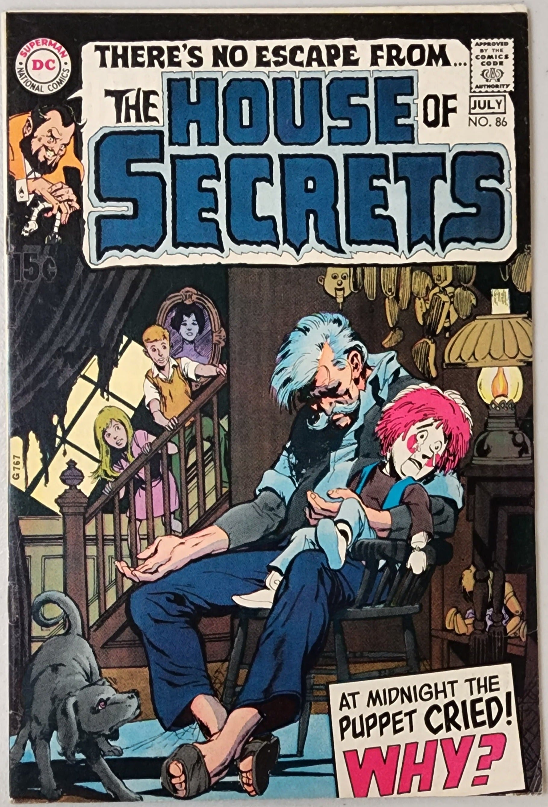 HOUSE OF SECRETS #86 1970 NEAL ADAMS comic book DC COMICS   