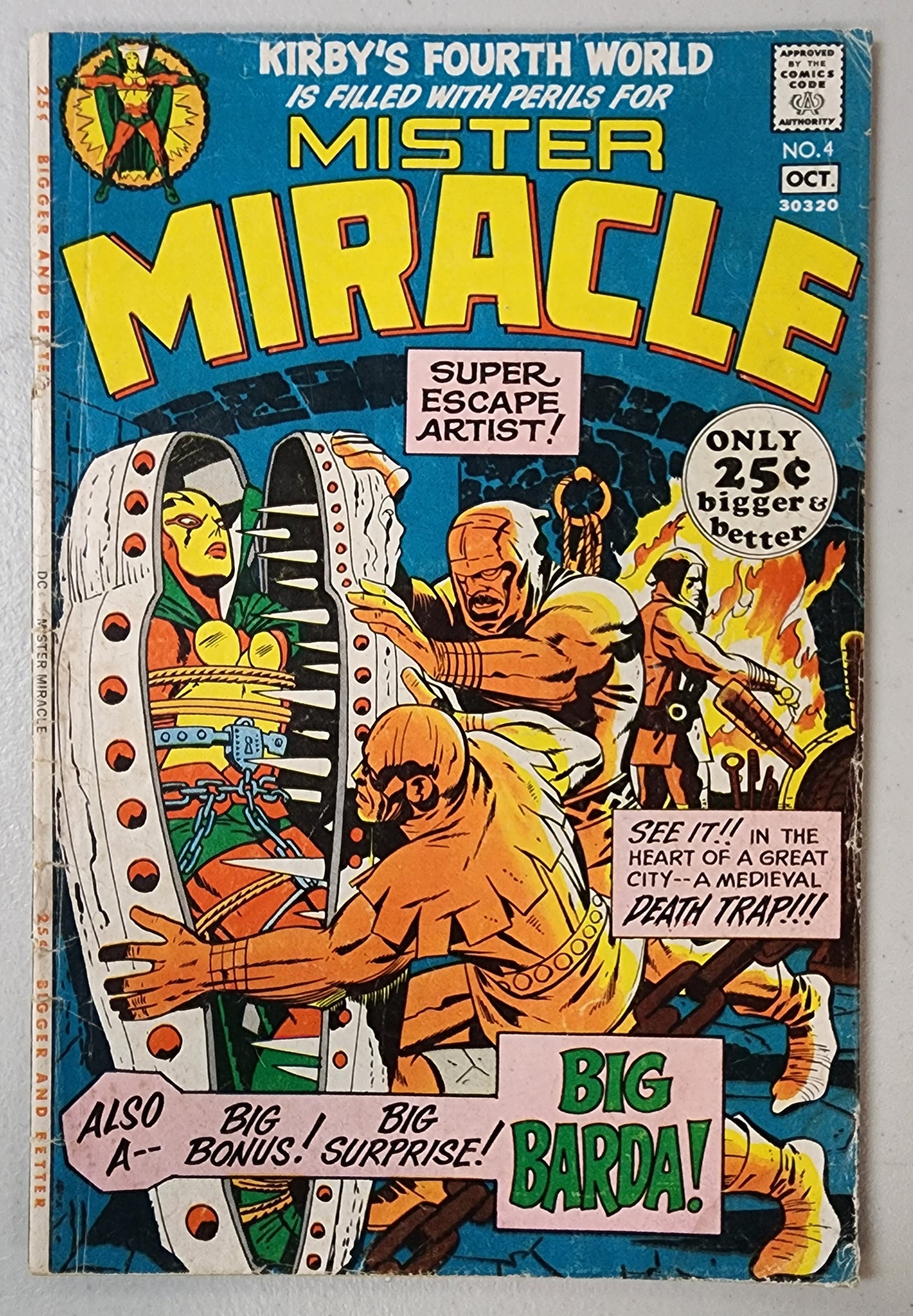 MISTER MIRACLE #4 (1ST APP BIG BARDA) 1971