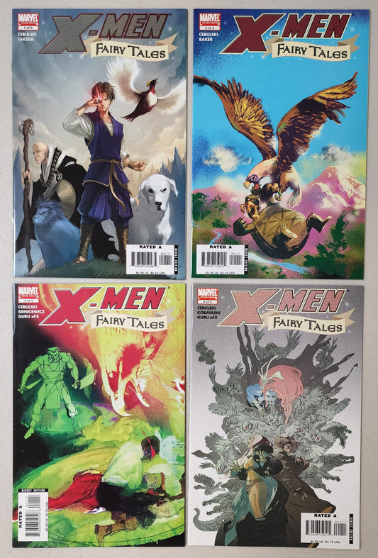 X-MEN FAIRY TALES #1-#4 SET X-Men MARVEL   