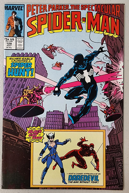 PETER PARKER SPECTACULAR SPIDER-MAN #129 1987