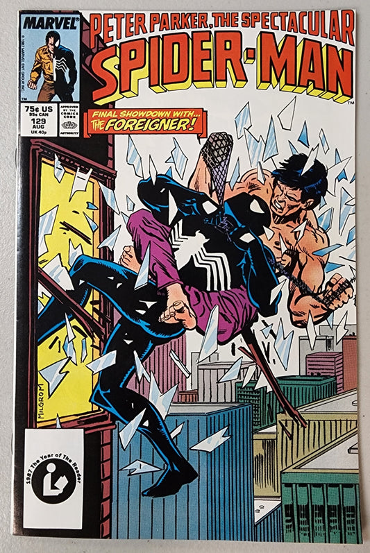 PETER PARKER SPECTACULAR SPIDER-MAN #129 1987