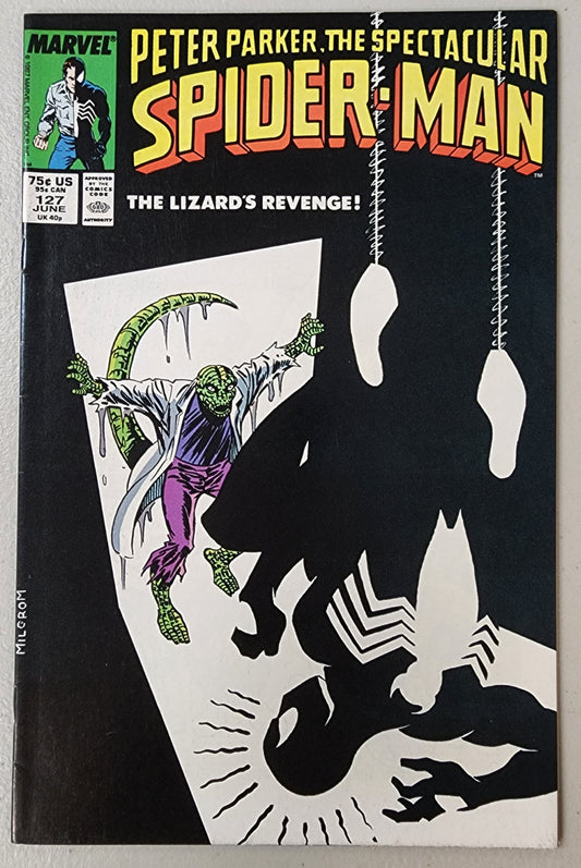 PETER PARKER SPECTACULAR SPIDER-MAN #127 1987