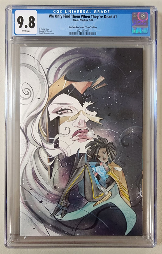 9.8 CGC WE ONLY FIND THEM WHEN THEYRE DEAD #1 SSCO PEACH MOMOKO VIRGIN VARIANT [3721093023]