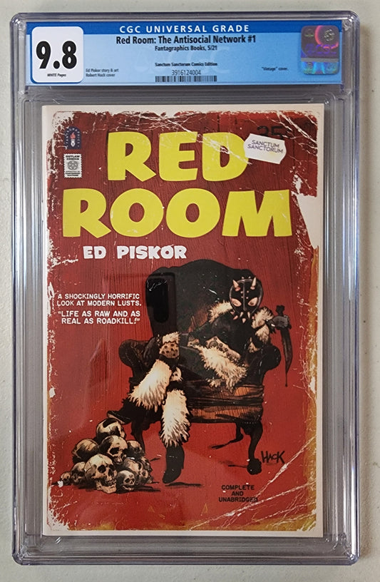 9.8 CGC RED ROOM #1 HACK VARIANT [3916124004]
