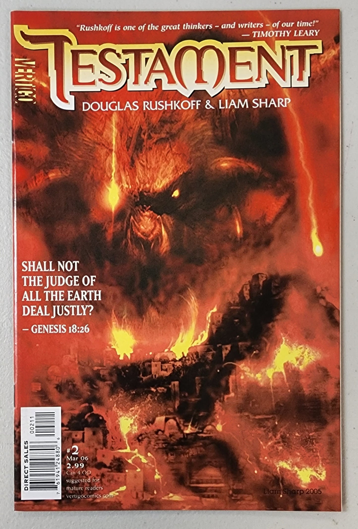 TESTAMENT #2 2006 Vertigo DC COMICS   