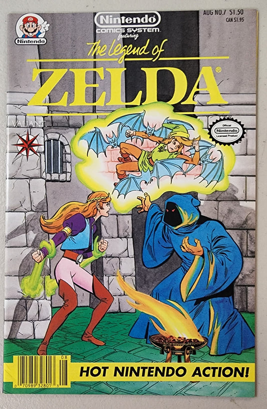 NINTENDO COMIC SYSTEM #7 FEATURING LEGEND OF ZELDA 1991 comic books VALIANT ENTERTAINMENT LLC   