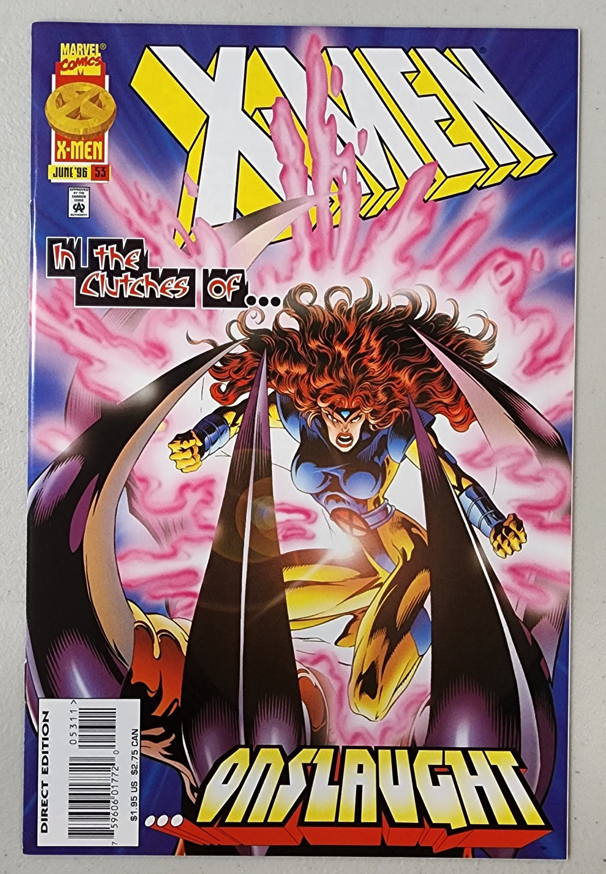 X-MEN #53 (1ST APP ONSLAUGHT) 1996  MARVEL COMICS   