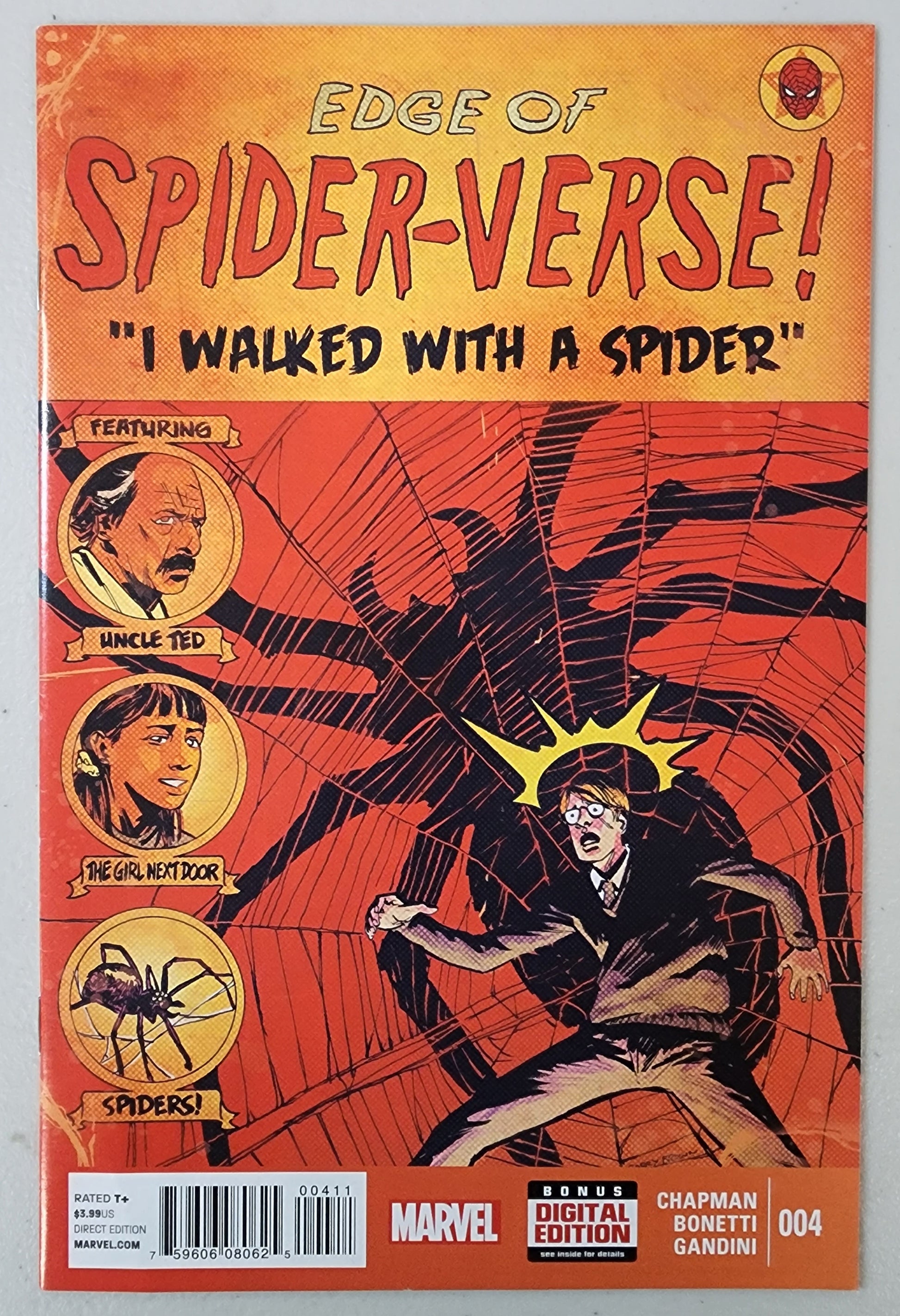 EDGE OF SPIDER-VERSE #4 (1ST APP RACLUSA) 2014  MARVEL COMICS   