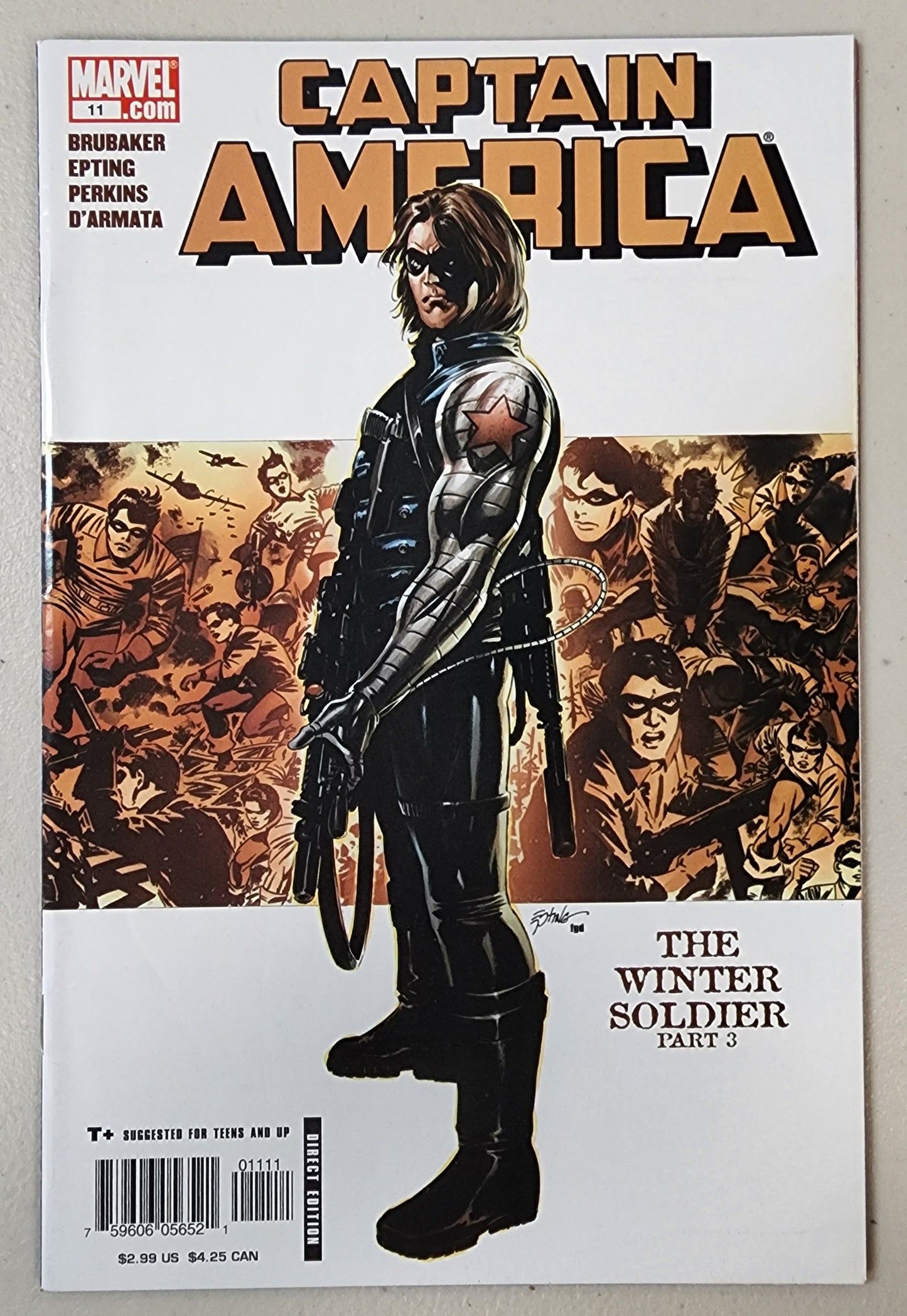 CAPTAIN AMERICA #11 2005 comic book MARVEL COMICS   