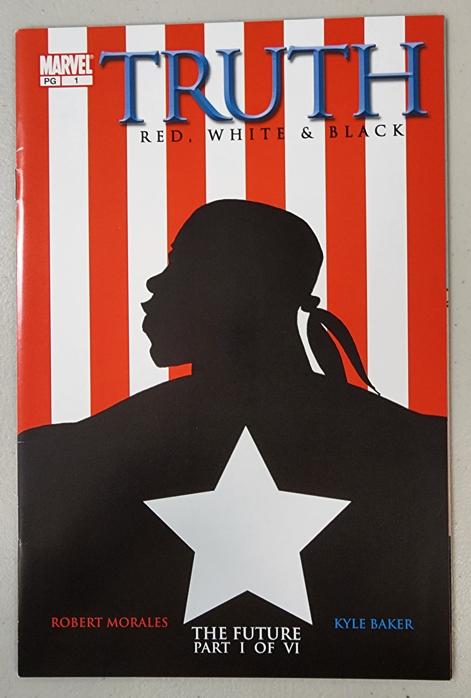 TRUTH RED, WHITE, AND BLACK #1 2003 (1ST APP ISAIAH BRADLEY) comic book MARVEL COMICS   