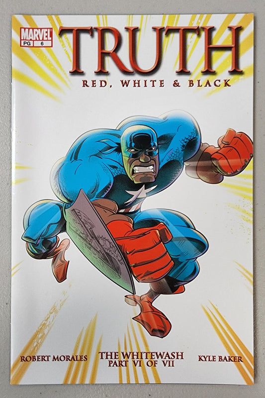 TRUTH RED, WHITE, AND BLACK #6 (ISAIAH BRADLEY CAPTAIN AMERICA) 2003 comic book MARVEL COMICS   