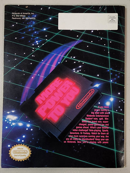 NINTENDO POWER #4 ZELDA II NES GUIDE 1989