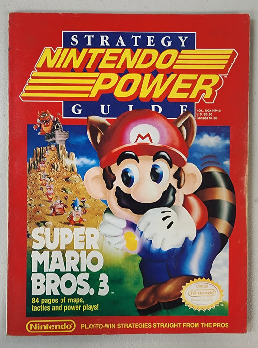 NINTENDO POWER #13 SUPER MARIO BROS. 3 NES GUIDE 1989