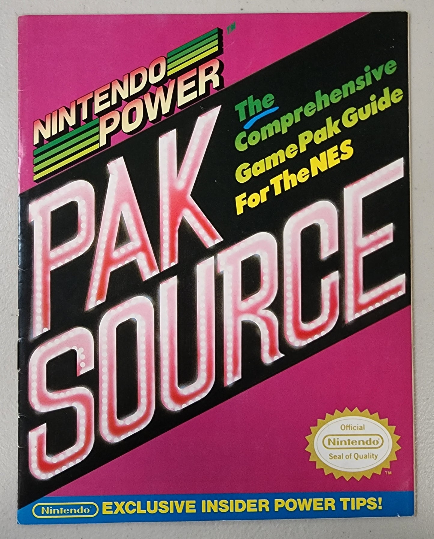 NINTENDO POWER PAK NES SOURCE MAGAZINE 1990 Magazines NINTENDO   