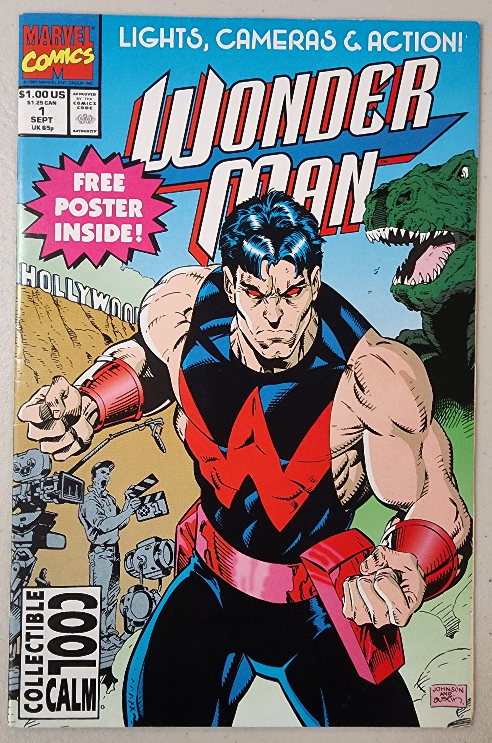 WONDER MAN #1 1991 comic book MARVEL COMICS   