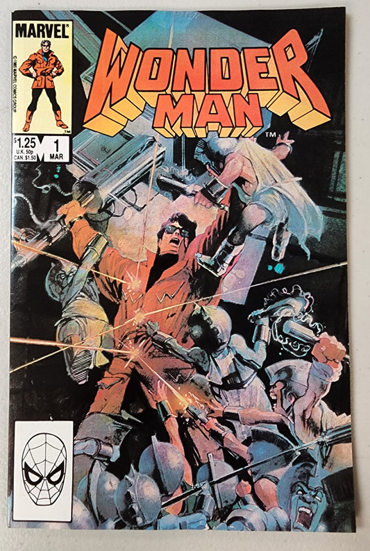 Wonder Man #1 1986 Bill Sienkiewicz