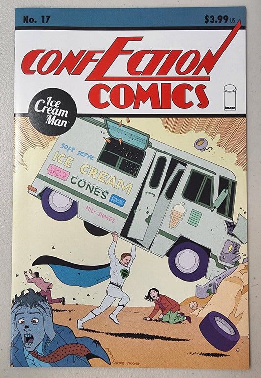 ICE CREAM MAN #17 MORAZZO ACTION COMICS #1 HOMAGE comic book IMAGE   