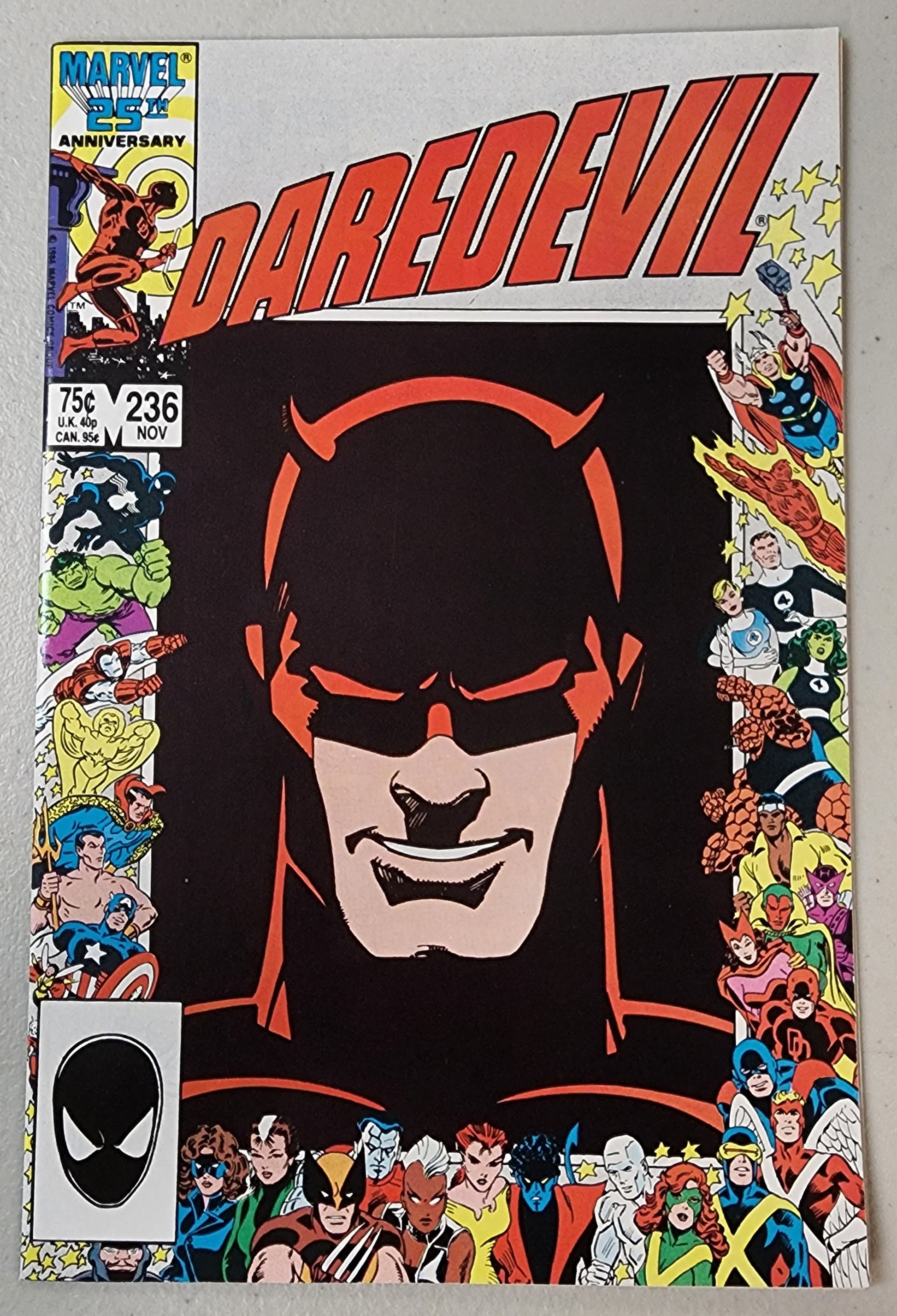 DAREDEVIL #236 1986 comic book MARVEL COMICS   