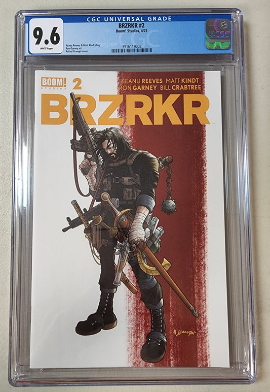 9.6 CGC BRZRKR #2 2021 [3916119003] CGC BOOM! STUDIOS   