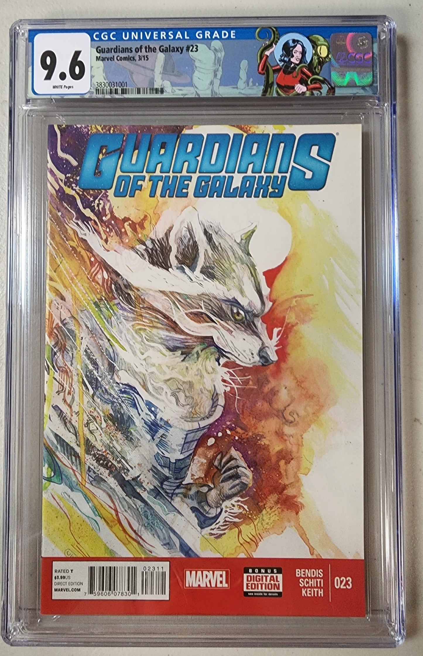 9.6 CGC GUARDIANS OF THE GALAXY #23 2015 [3830031001] CGC CGC   