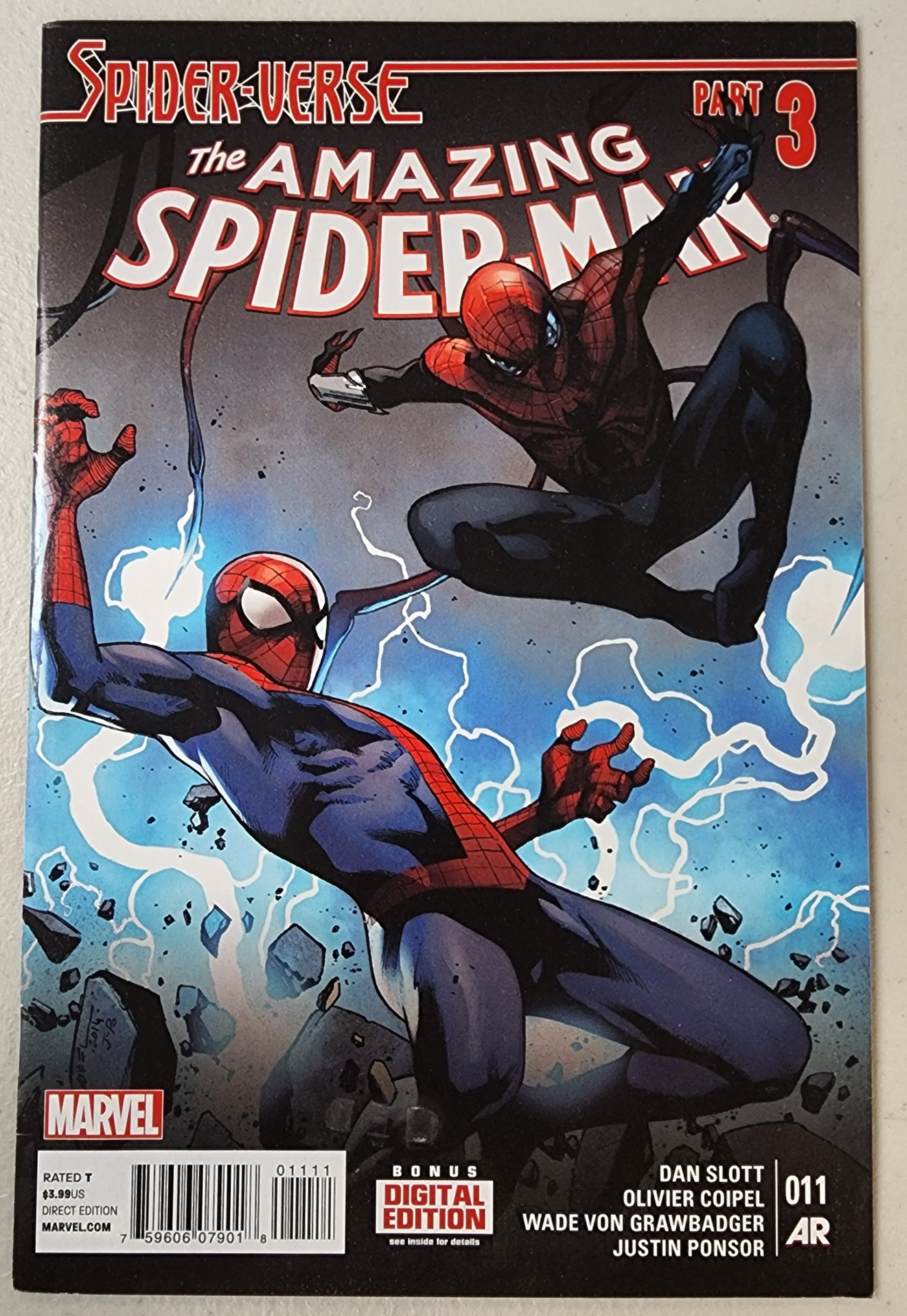 AMAZING SPIDER-MAN #11 SPIDER-VERSE 2014  MARVEL COMICS   