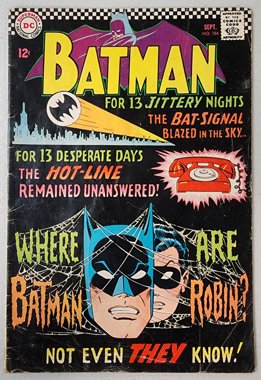 BATMAN #184 1966