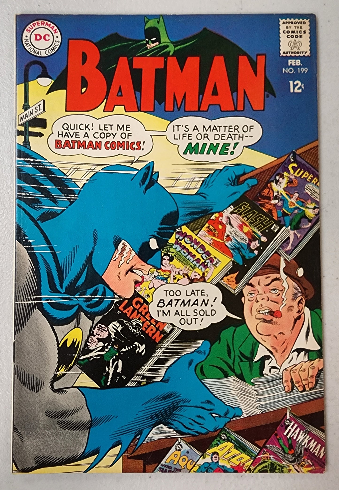 BATMAN #199 1968