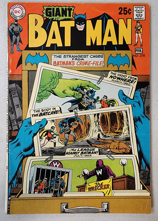 BATMAN #218 1970