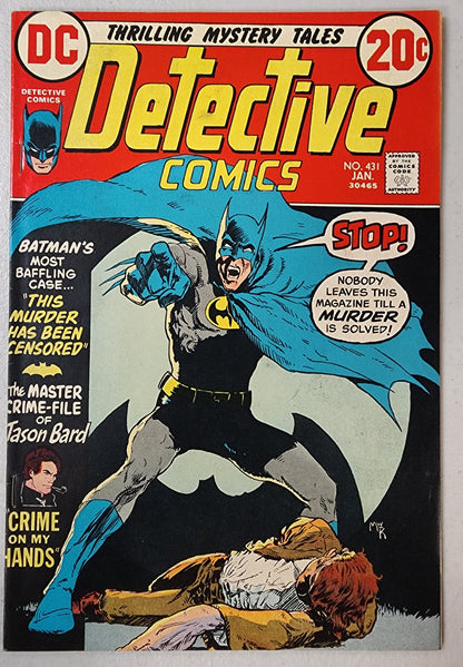 DETECTIVE COMICS #431 1973