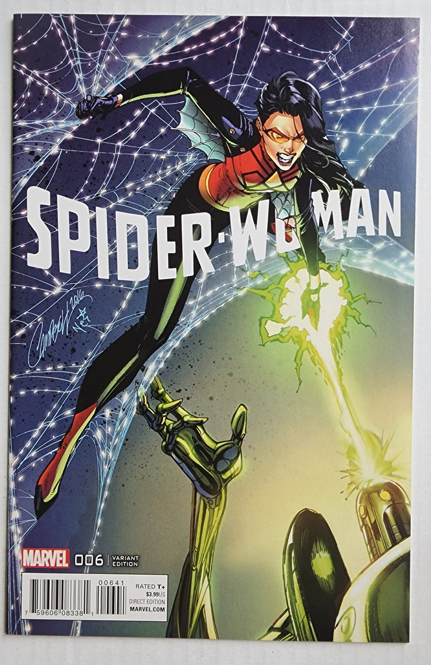 SPIDER-WOMAN #6 J SCOTT CAMPBELL CONNECTING VARIANT