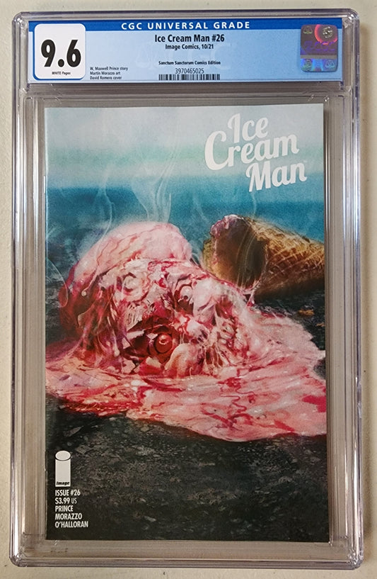 9.6 CGC ICE CREAM MAN #26 ROMERO VARIANT [3970465025]