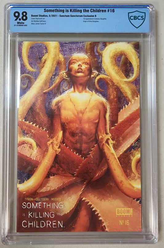 9.8 CBCS SOMETHING IS KILLING THE CHILDREN #16 RAYMUND LEE VARIANT MONSTER [21-37A583F-022]