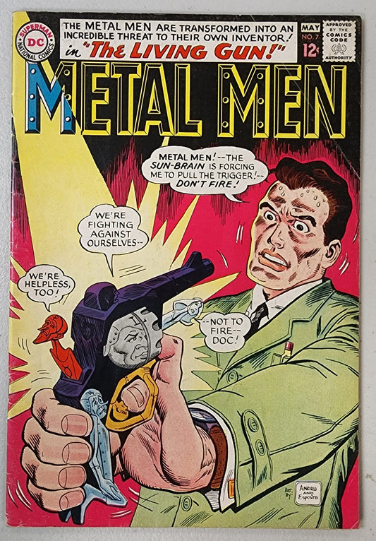 METAL MEN #7 1963
