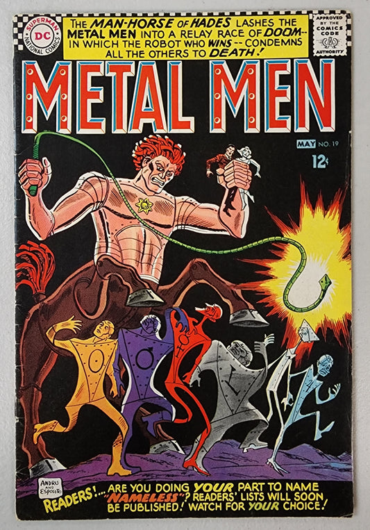 METAL MEN #19 1966