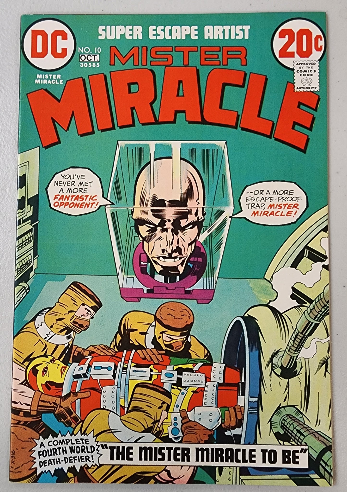 MISTER MIRACLE #10 1972  DC COMICS   