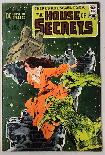 HOUSE OF SECRETS #90 NEAL ADAMS COVER 1971  DC COMICS   