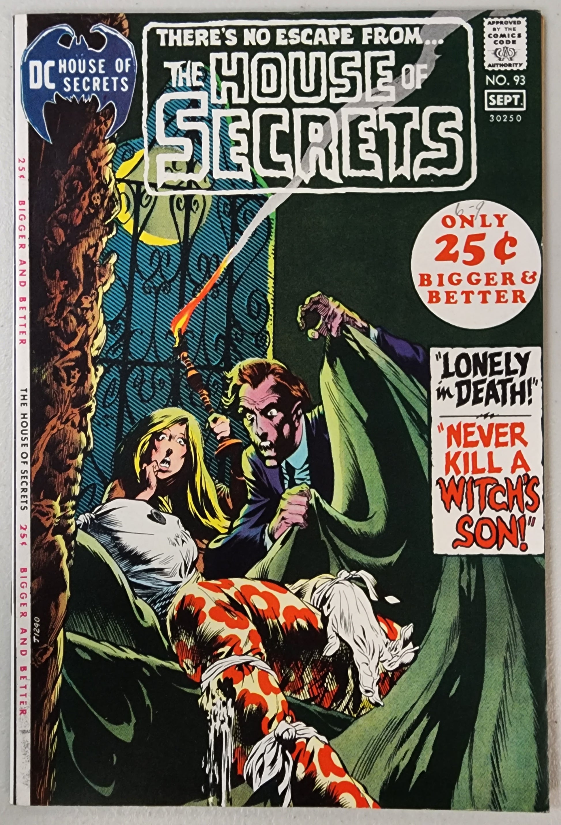 HOUSE OF SECRETS #93 1971  DC COMICS   