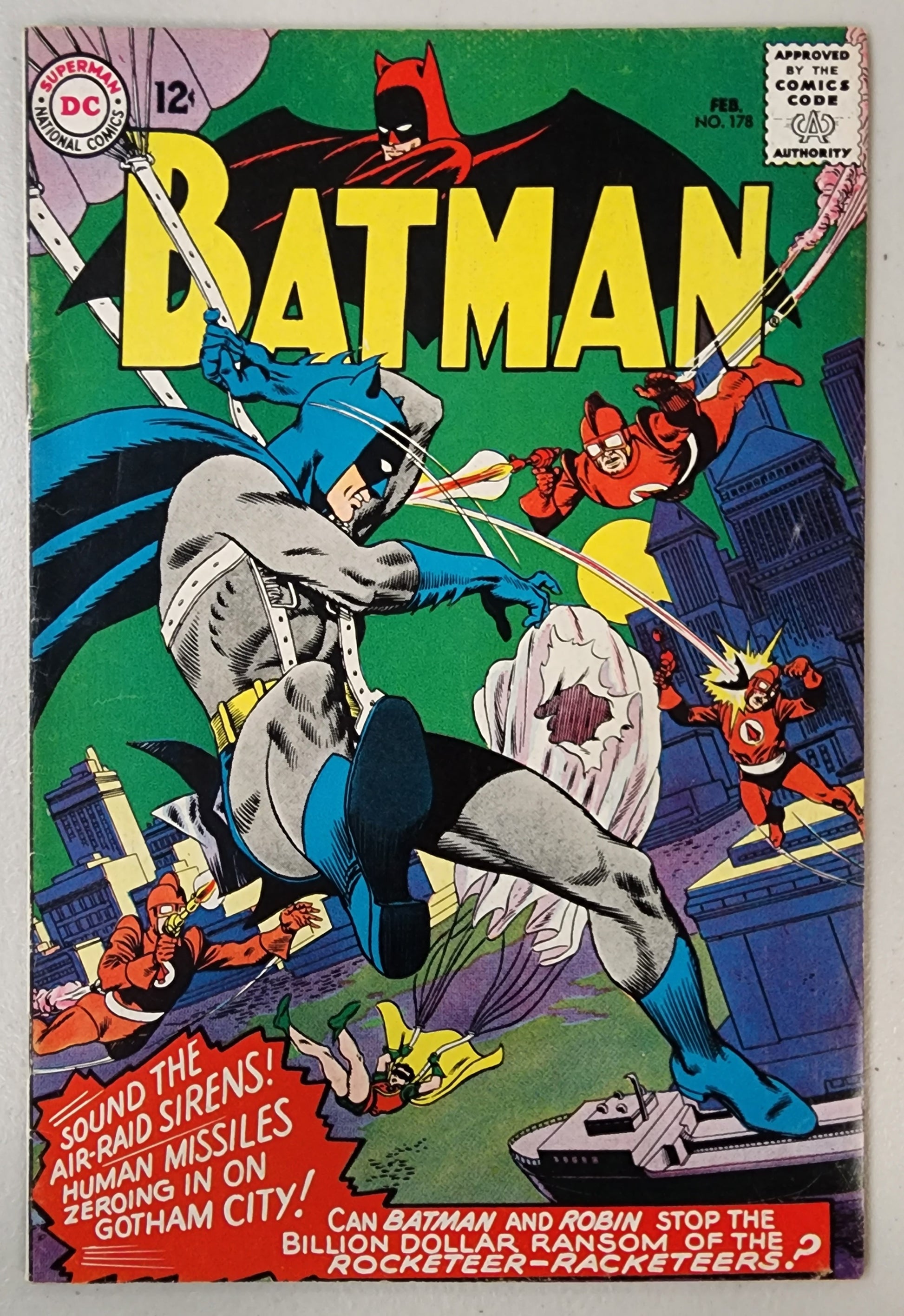 BATMAN #178 1966 Batman DC COMICS   