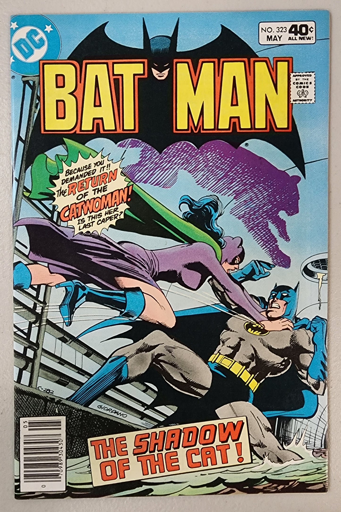 BATMAN #323 (2ND APP TIM FOX) 1980