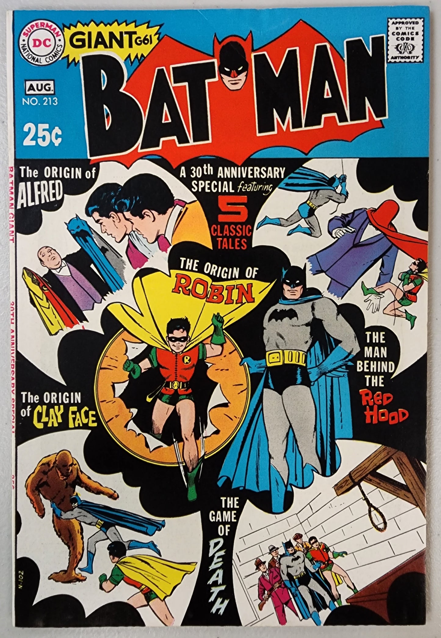 BATMAN #213 1969