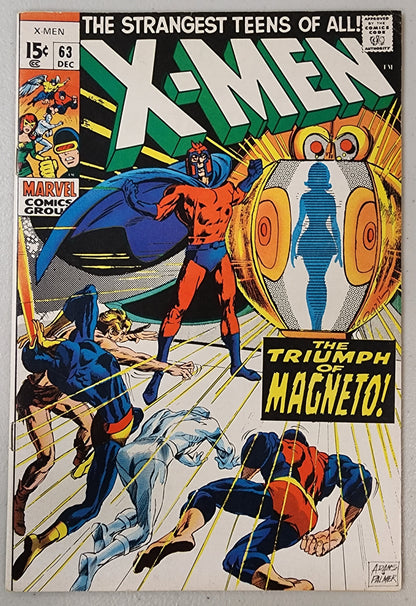 X-MEN #63 (1ST APP LORELEI LANI UBANA) 1969