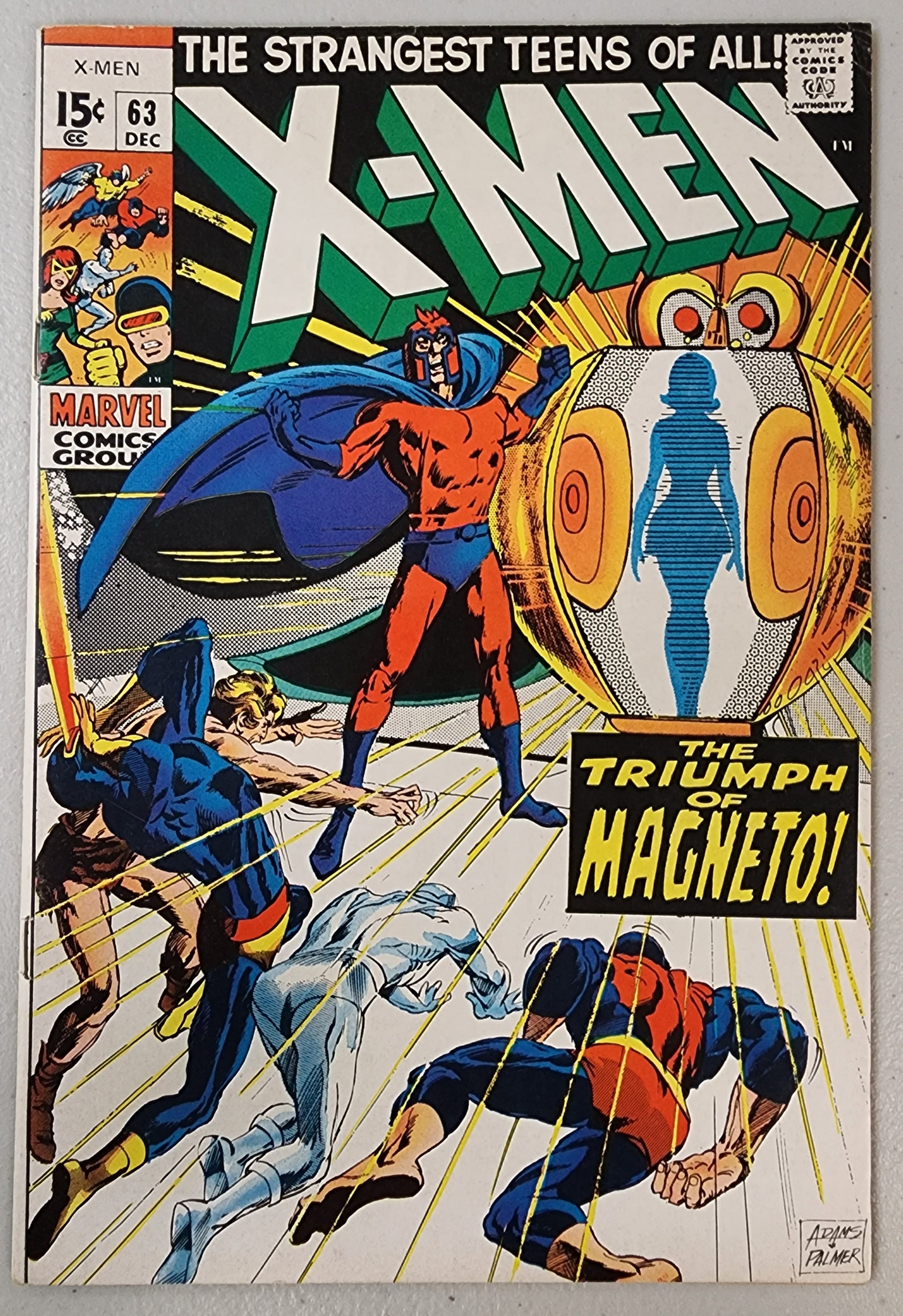 X-MEN #63 (1ST APP LORELEI LANI UBANA) 1969  MARVEL COMICS   