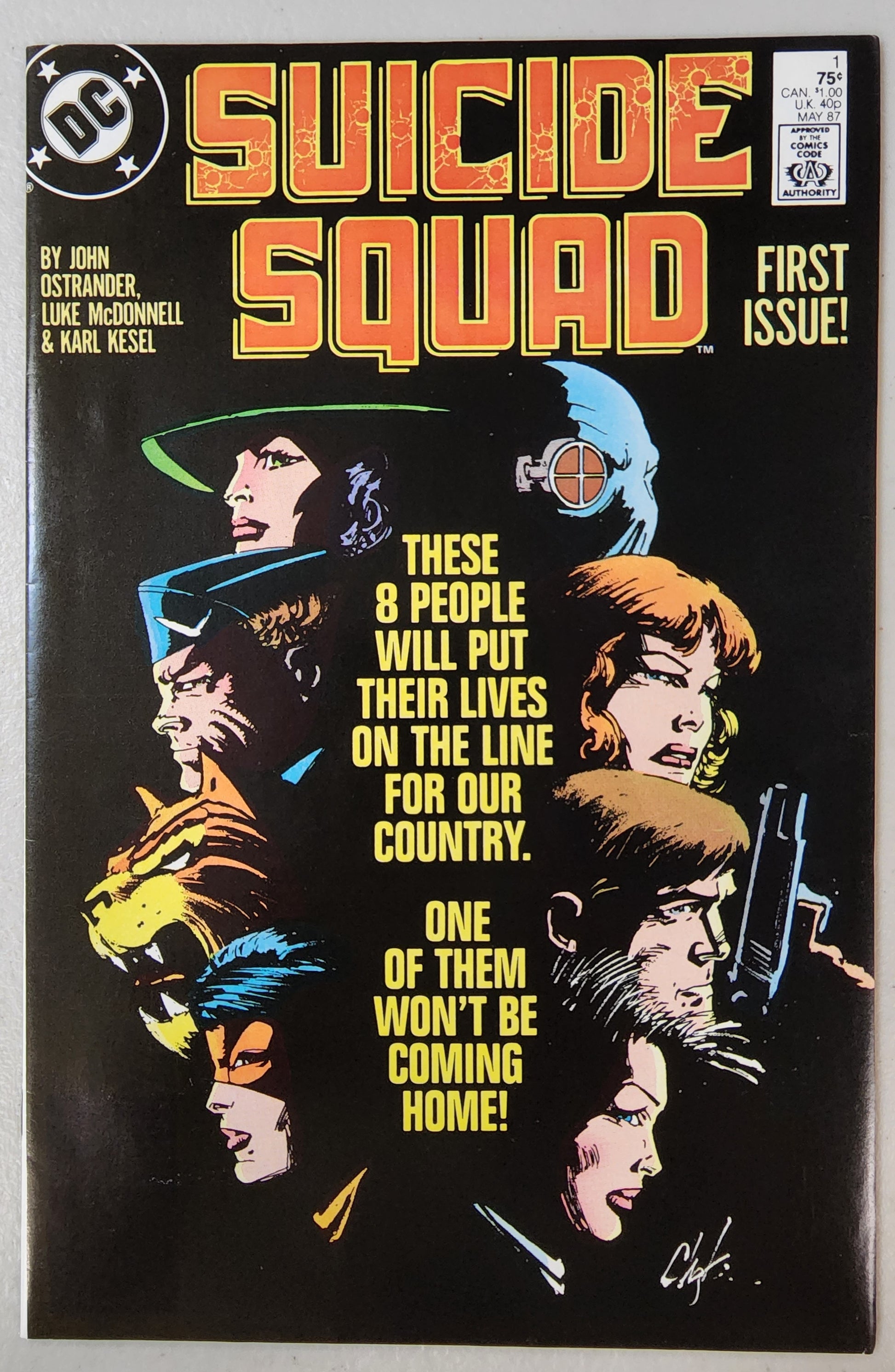 SUICIDE SQUAD #1 1987 (1ST APP ONSLAUGHT & NIGHTSHADE) Suicide Squad DC COMICS   