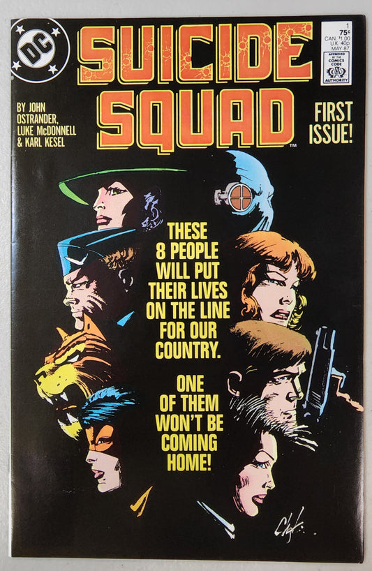 SUICIDE SQUAD #1 1987 (1ST APP ONSLAUGHT & NIGHTSHADE) Suicide Squad DC COMICS   