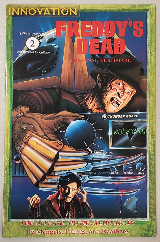 FREDDYS DEAD FINAL NIGHTMARE #2 1991 comic book INNOVATION   