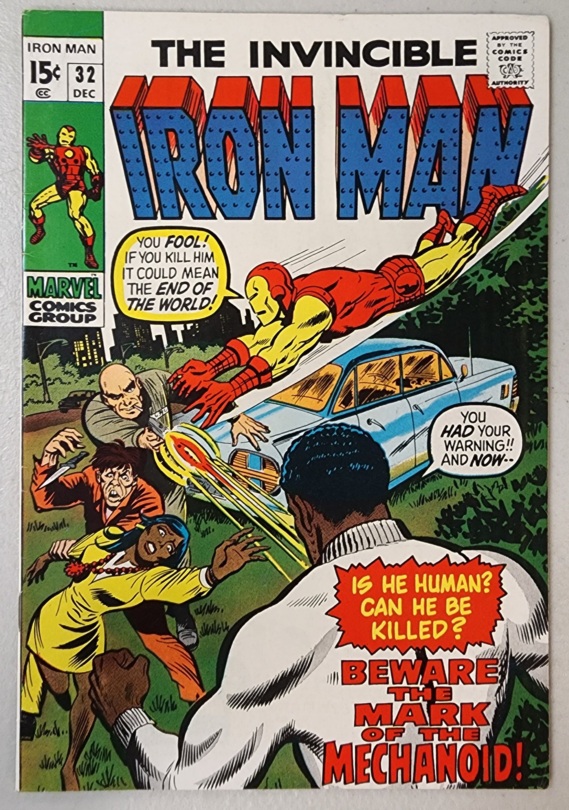 IRON MAN 32 1970  MARVEL COMICS   