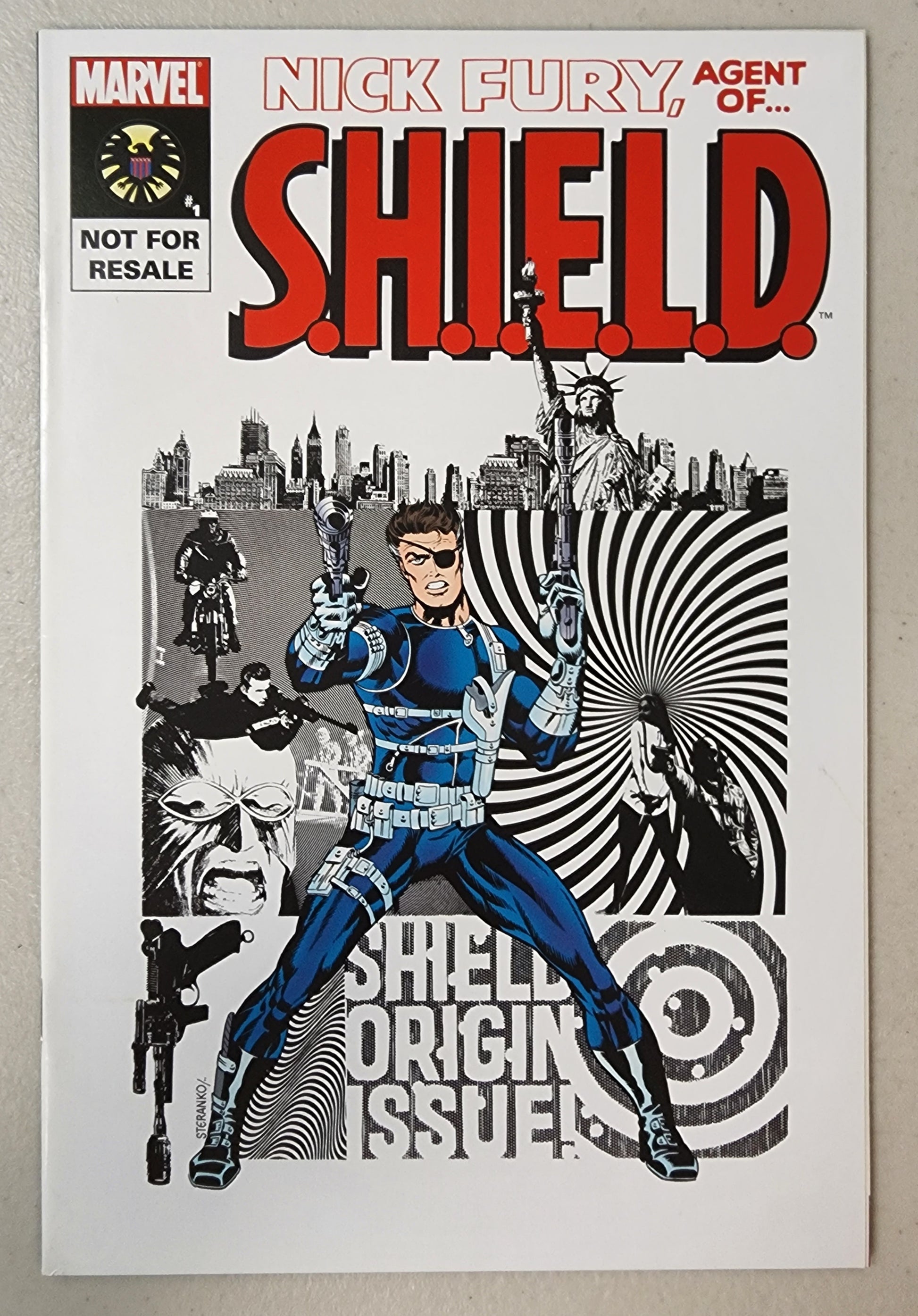 NICK FURY AGENT OF SHIELD (SHIELD ORIGIN ISSUE) REPRINT NOT FOR RESALE 2003  MARVEL COMICS   