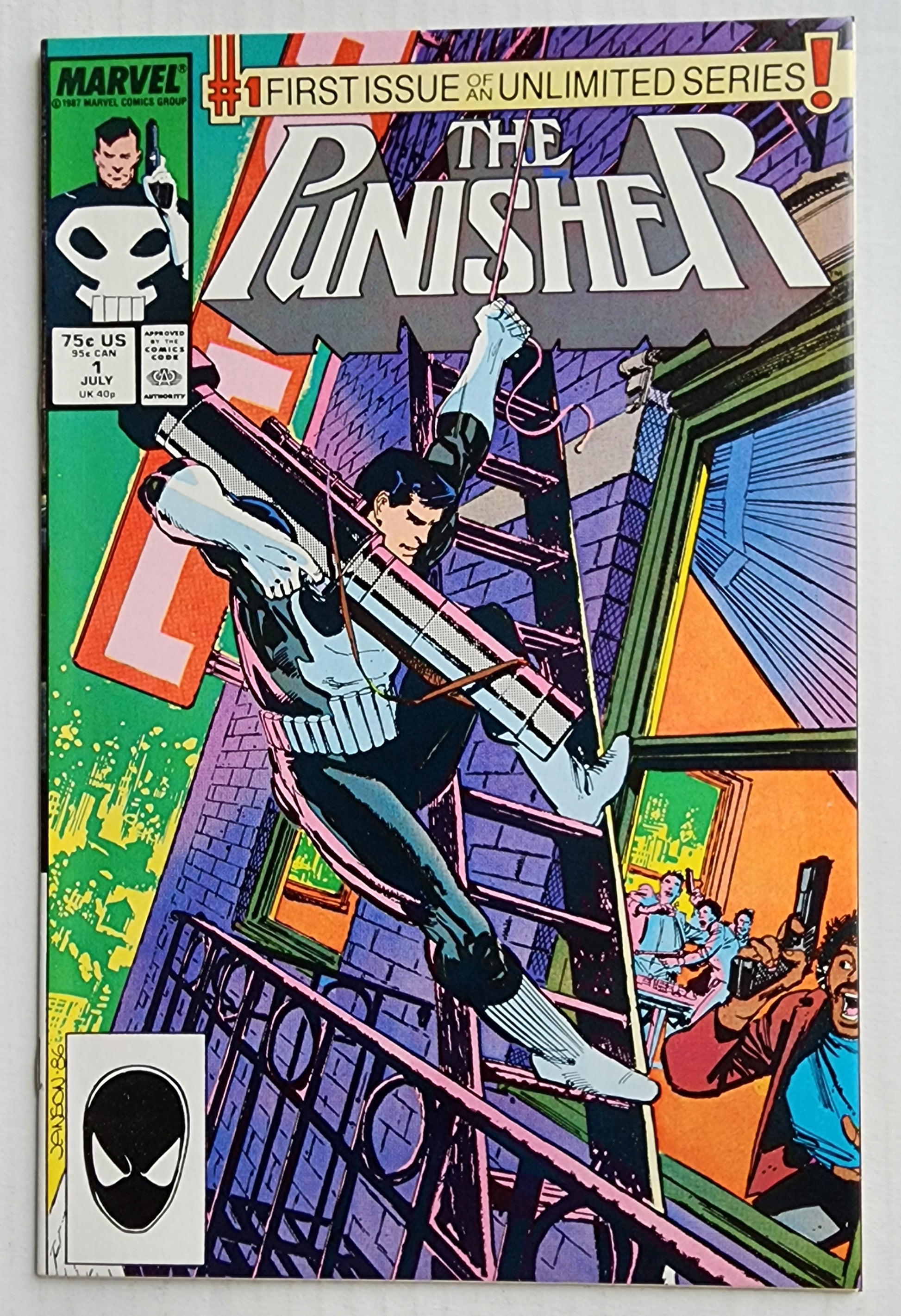 PUNISHER #1 1987  MARVEL COMICS   